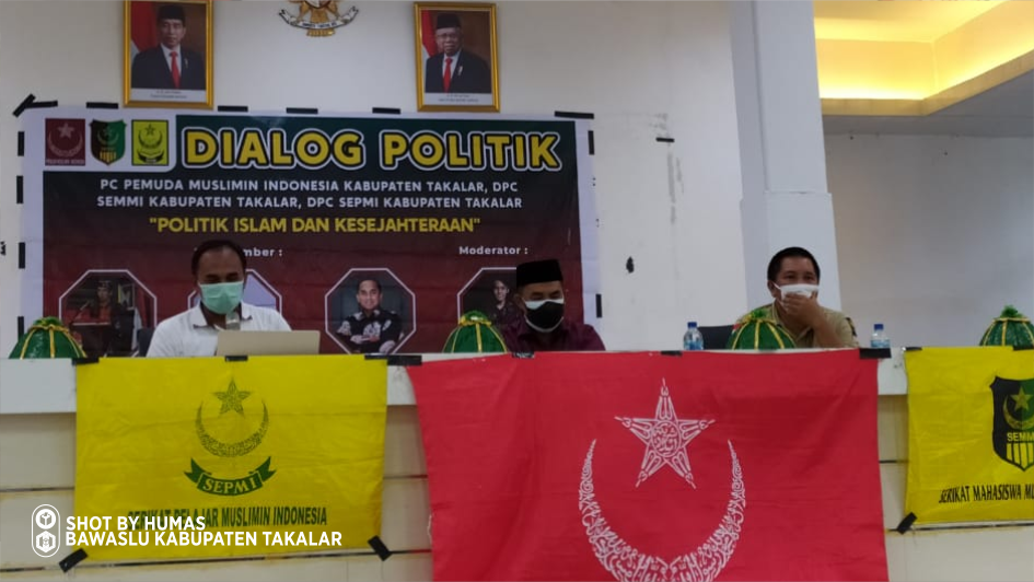 Ketua Bawaslu Takalar Apresiasi Dialog Politik Pemuda Muslimin Indonesia CabangTakalar