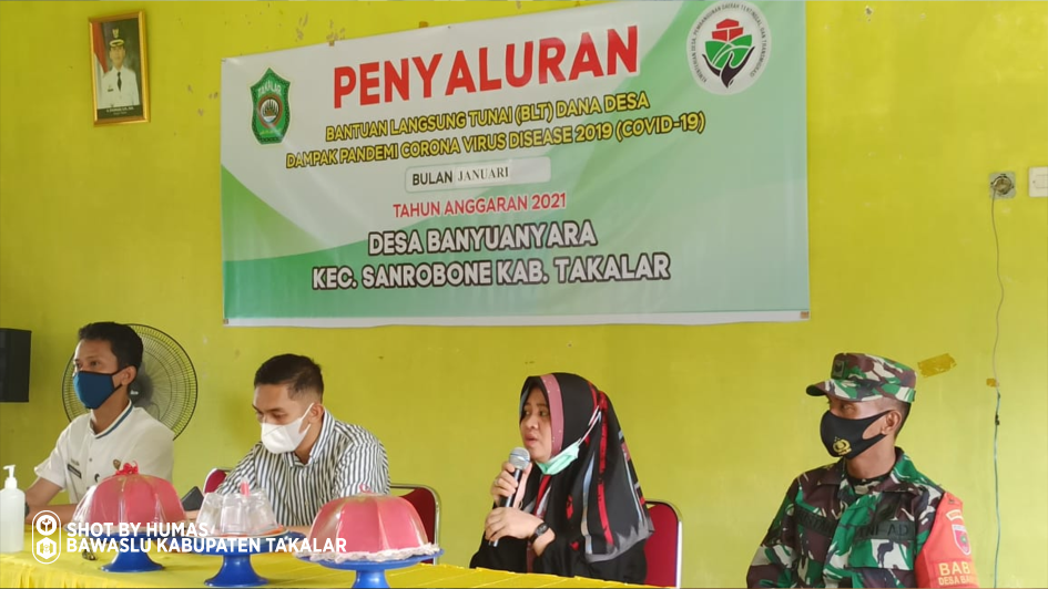 Bawaslu Takalar Sosialisasikan Sadar Pengawasan di Desa Banyuanyara Kec.  Sanrobone