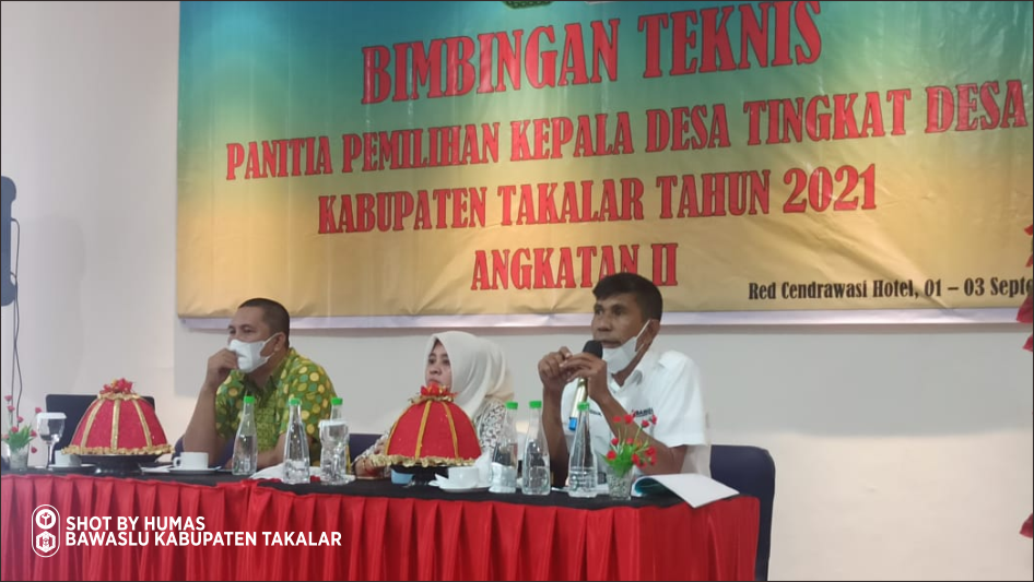 Bawaslu Takalar Tegaskan Panitia Pilkades Serentak Harus Professional
