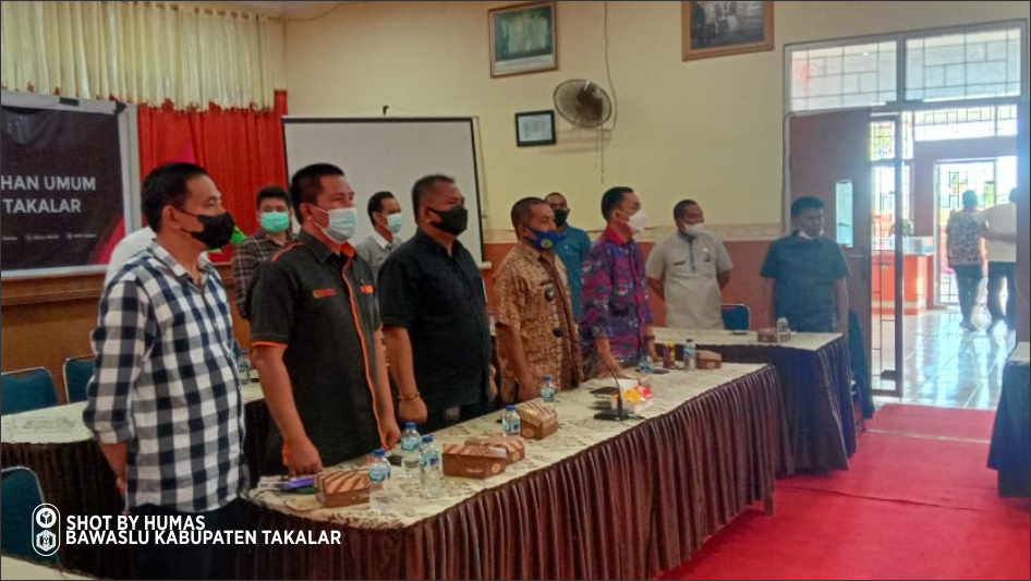 Hadiri Soft Launching Program "Desa Peduli Pemilu dan Pemilihan" KPU Secara Virtual