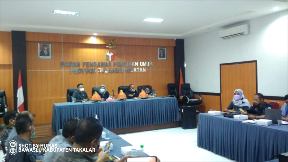 Hadiri Rapat Validasi Data Penanganan Pelanggaran Pemilihan Tahun 2020 dan Bedah Buku