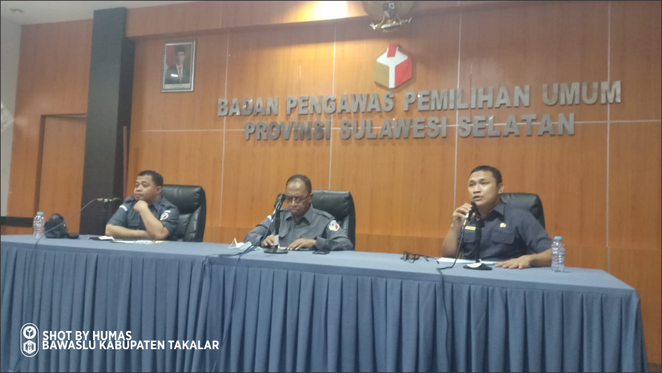 Bawaslu Takalar ikuti Rapat Internal Pelaksanaan Anggaran