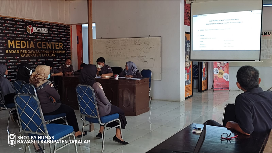 Bawaslu Takalar Rapat Penyusunan Laporan Pertanggungjawaban Tahun 2021