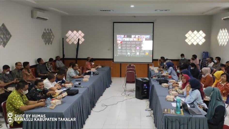 Bawaslu Takalar ikuti Rapat Penyusunan Renstra Tahun 2020-2024