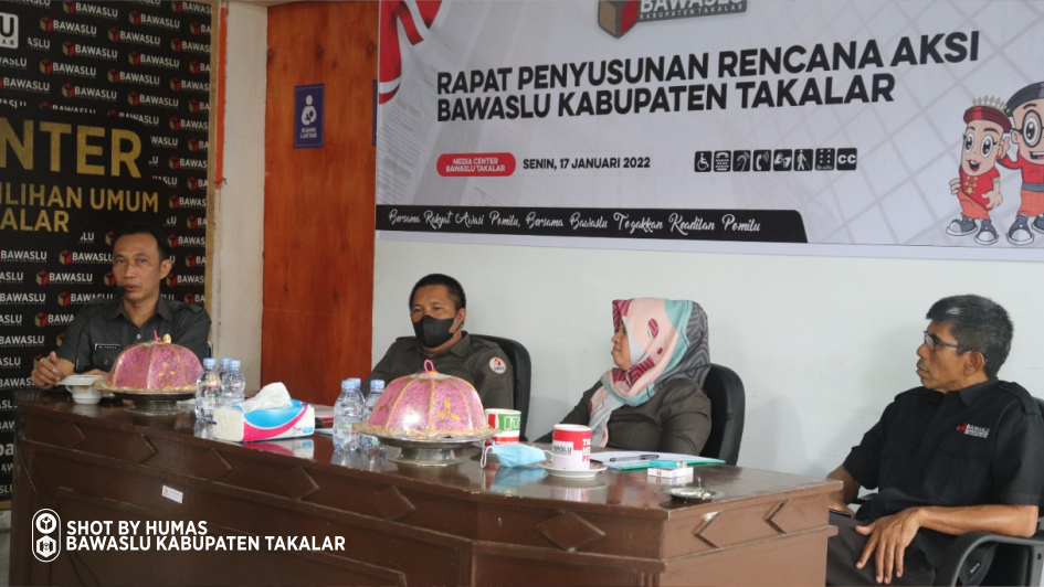 Bawaslu Takalar Rampungkan Timeline Rencana Kegiatan Tahun 2022