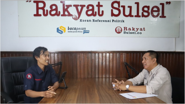 Bawaslu Takalar Sebarkan Perekrutan Panwaslu Kecamatan Melalui Podcast Rakyat Sulsel
