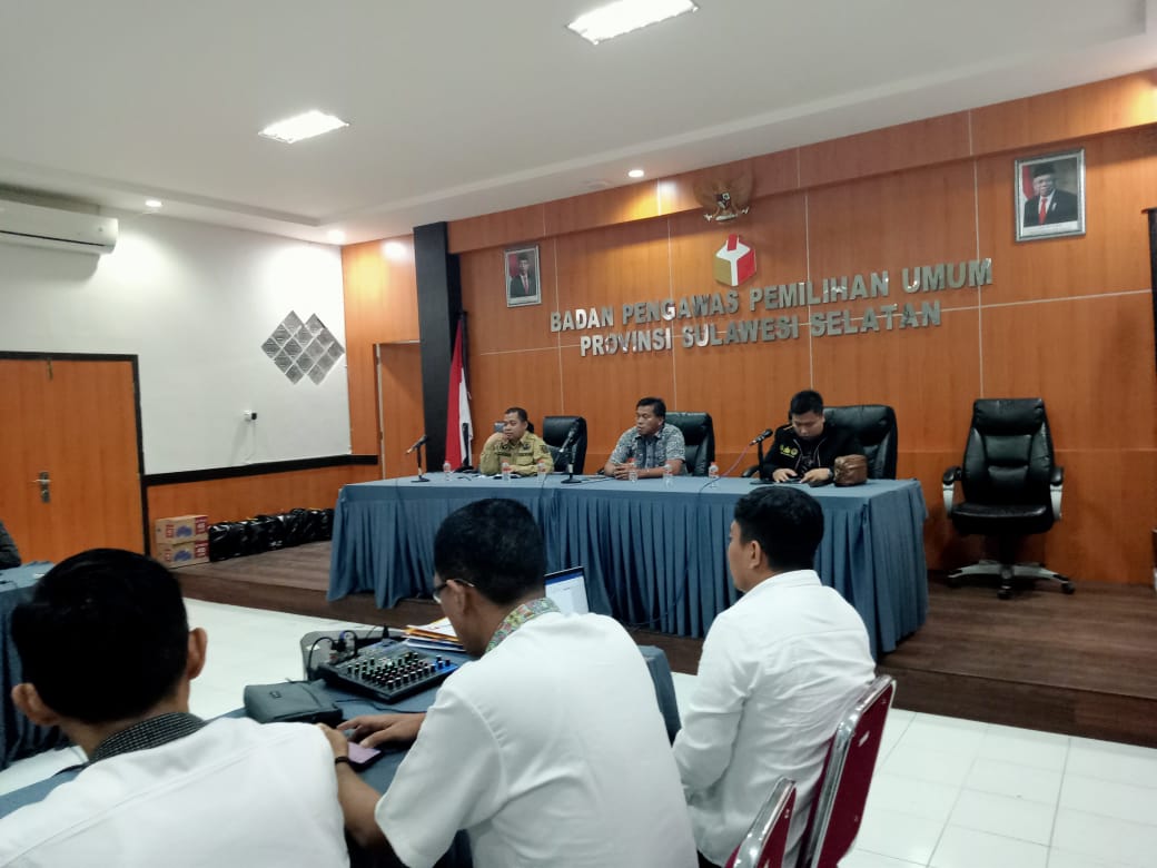 Korsek Bawaslu Takalar Dukung penuh Pelaksanaan Penyelesaian Sengketa Proses Pemilu 
