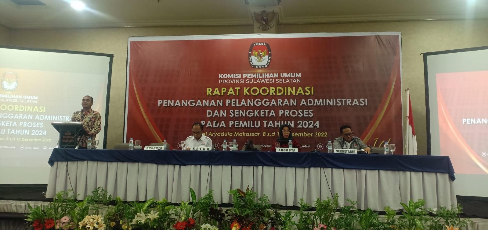 Hadiri Rakor, Ketua Bawaslu Takalar Tekankan Pencegahan Pelanggaran ADM dan Sengketa Proses Pemilu