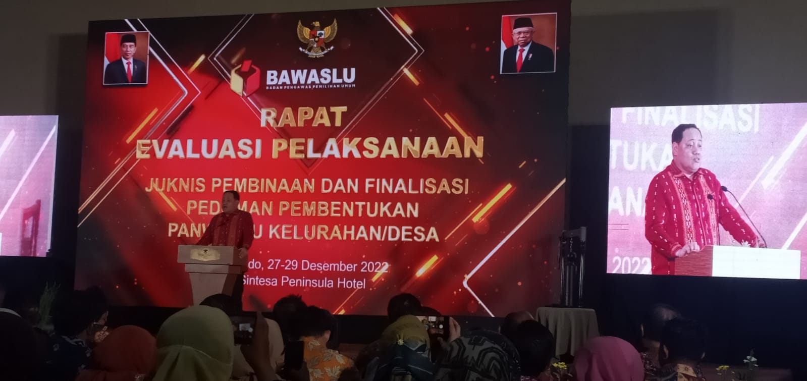 Persiapan Pembentukan PKD tahun 2023, Ketua Bawaslu Takalar Hadiri Pembahasan Juknis