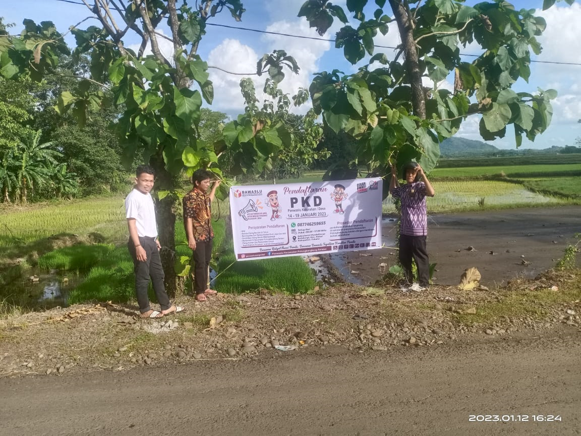 Pengumuman Pembentukan PKD, Panwaslu Kecamatan se-Kab. Takalar Massifkan Sosialisasi Di Pelosok Desa