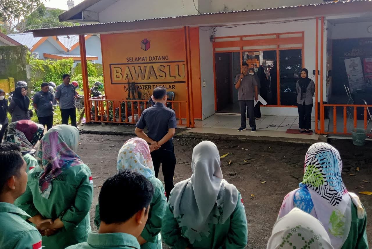 Gelar Apel Patroli Pengawasan Bawaslu Takalar Harap Semua Yang Memenuhi Syarat Tercoklit