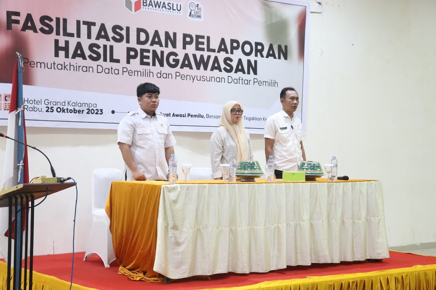 Bawaslu Takalar Gelar Rapat Fasilitasi dan Pelaporan Hasil Pengawasan Pemutakhiran Data Pemilih