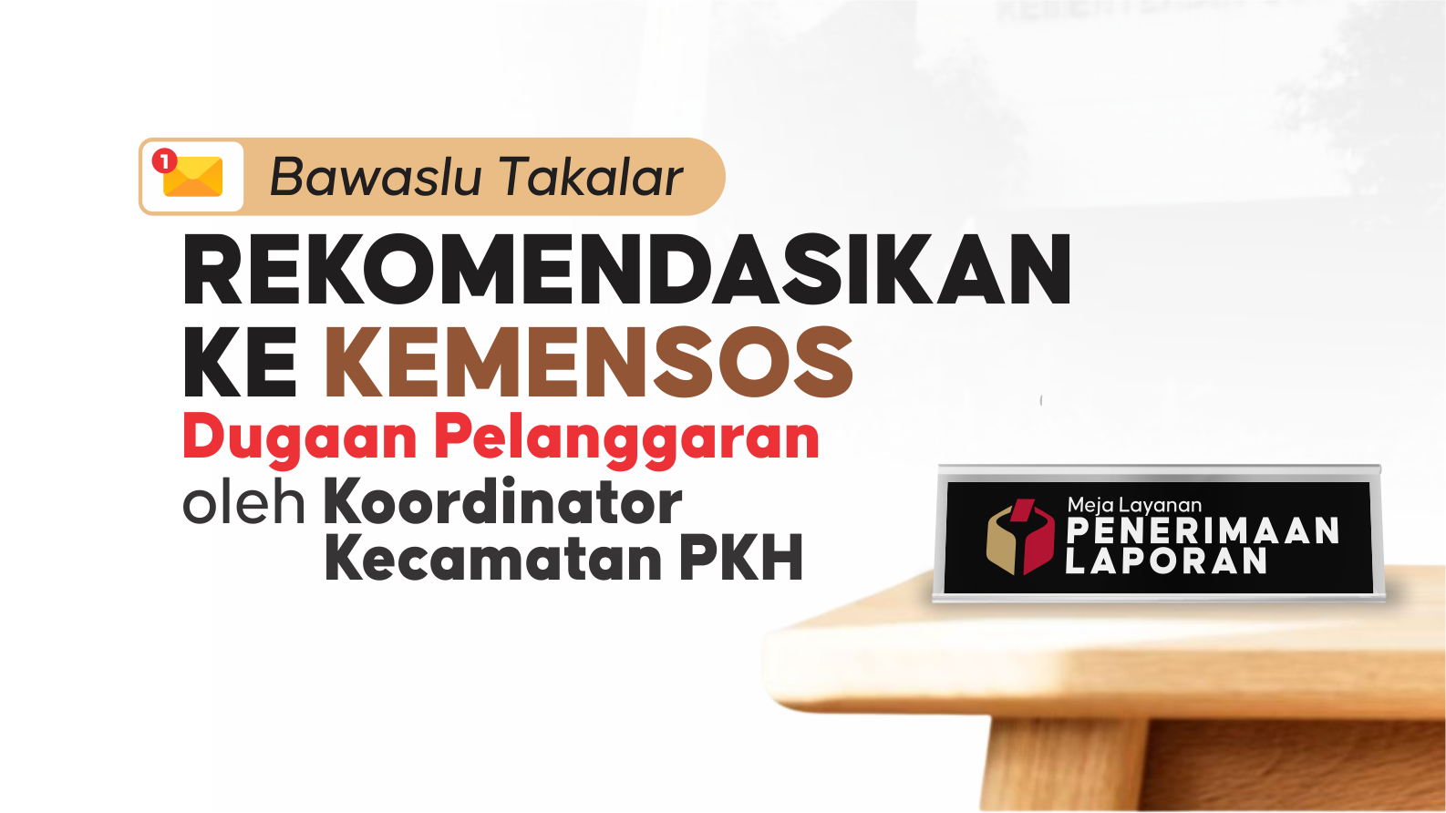 Hari Kedua Kampanye, Bawaslu Takalar Rekomendasikan Ke Kemensos Dugaan Pelanggaran oleh Koordinator 