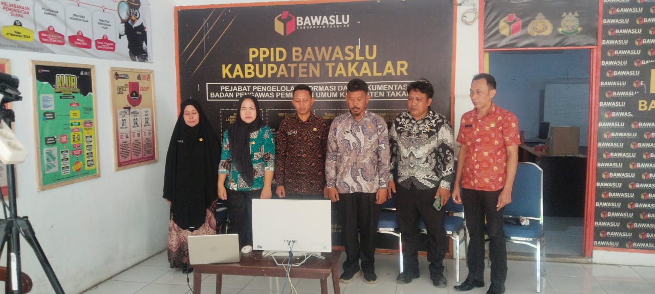 Kepala Sekretariat dan PPPK Bawaslu Takalar Ikuti Orientasi PPPK secara daring