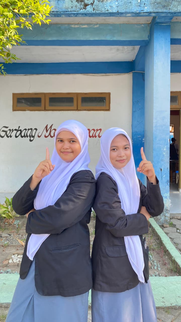 Paslon Ketua dan Wakil Ketua OSIS SMAN 3 Takalar Terpilih, Syarifa Aqila (Alumni P2P dan Anggota FAP) dan Rezky Aulia Sahab