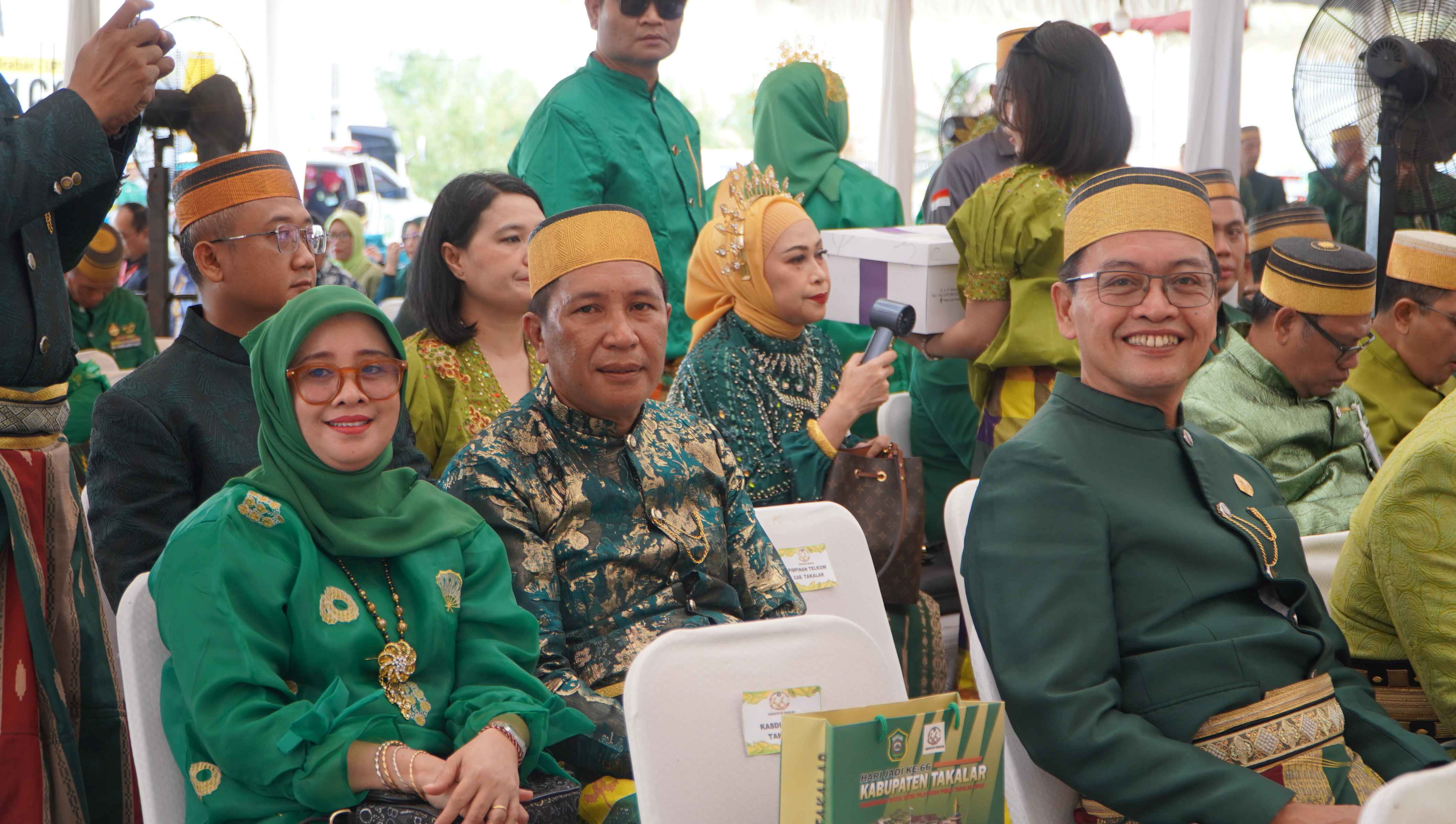 Ketua Bawaslu Takalar Hadiri Upacara Peringati HUT Kabupaten Takalar ke-66 Tahun