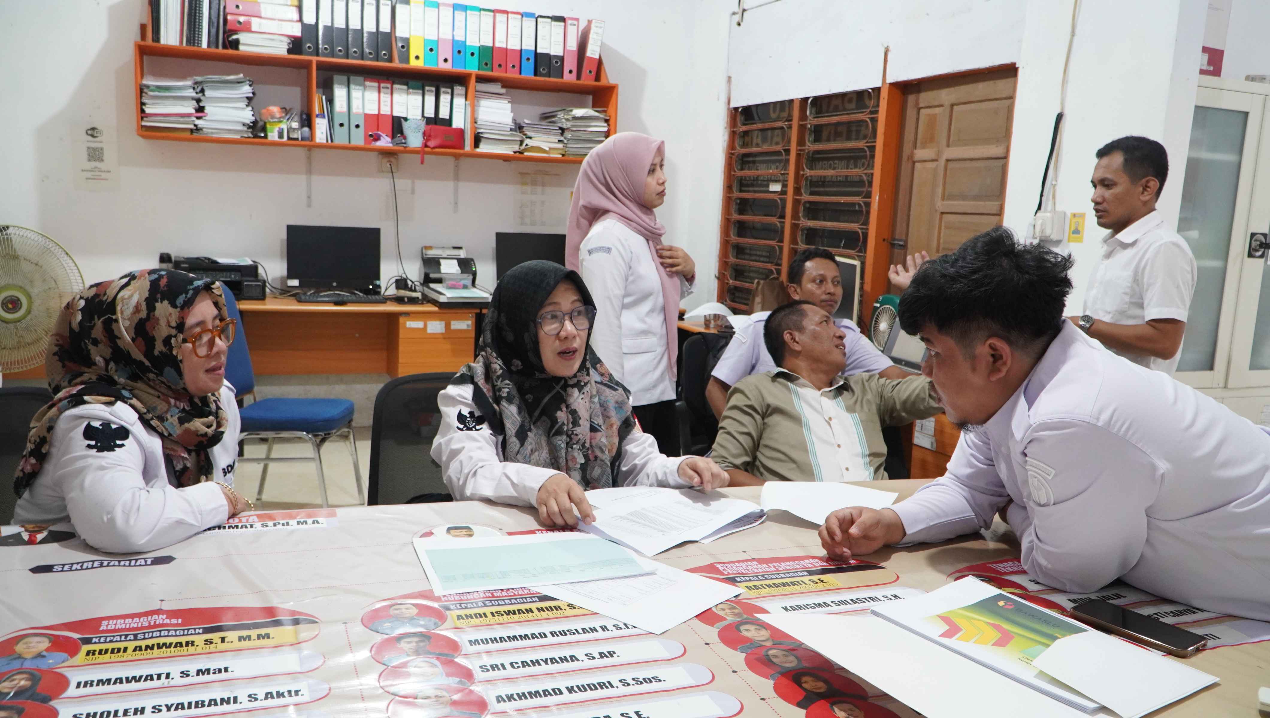 Mardiana Rusli Supervisi Bawaslu Takalar Persiapan Pengawasan PDPB Triwulan I tahun 2026