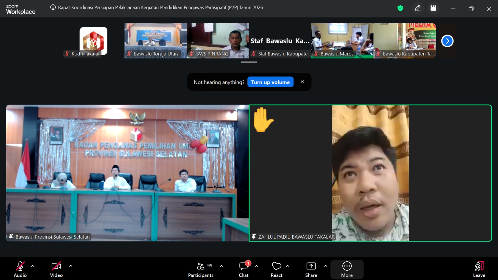 Rapat Koordinasi Persiapan Pelaksanaan Kegiatan P2P tahun 2026