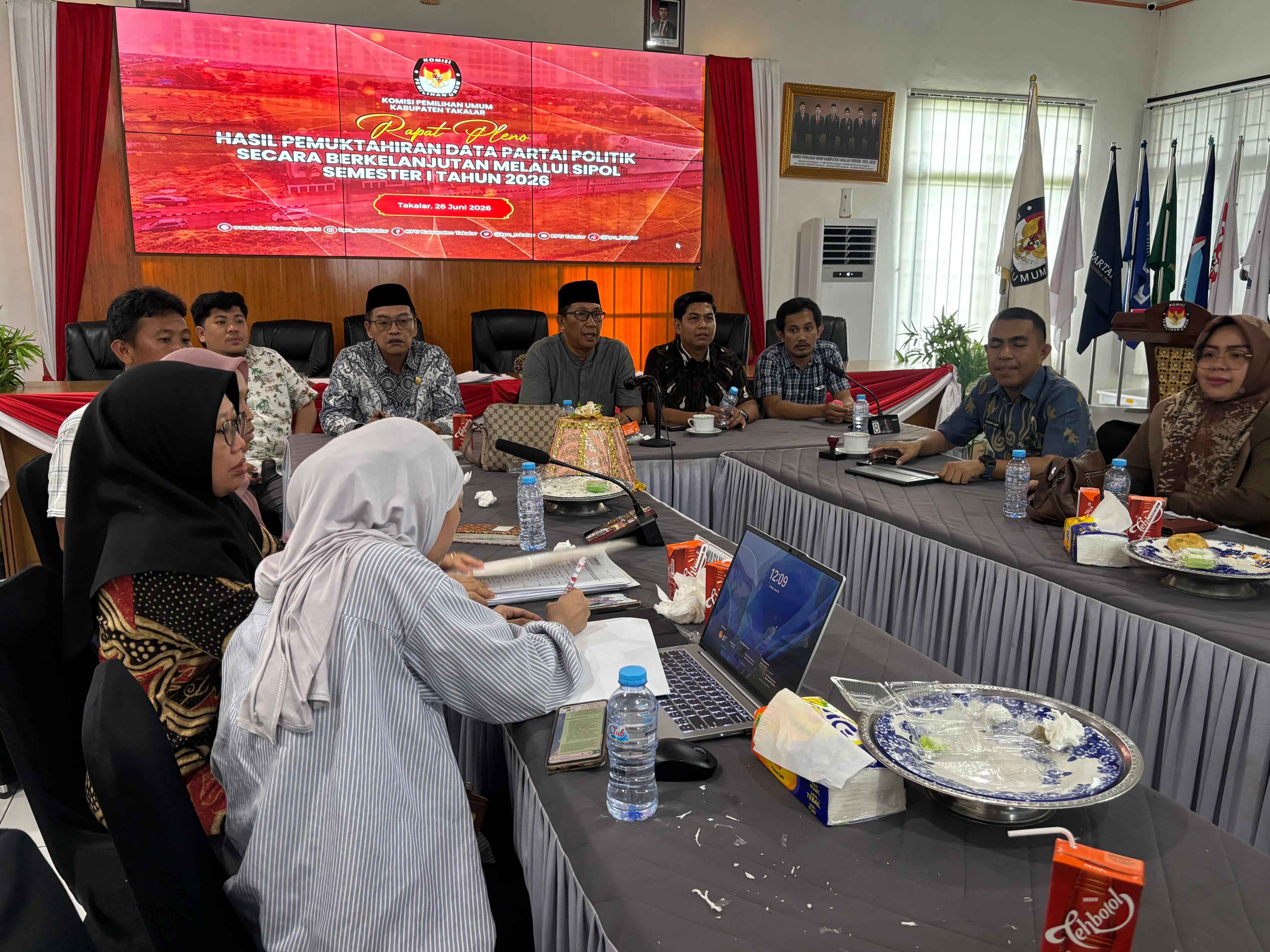 Bawaslu Takalar Awasi Verifikasi Pemutakhiran Data Parpol Semester 1 tahun 2026