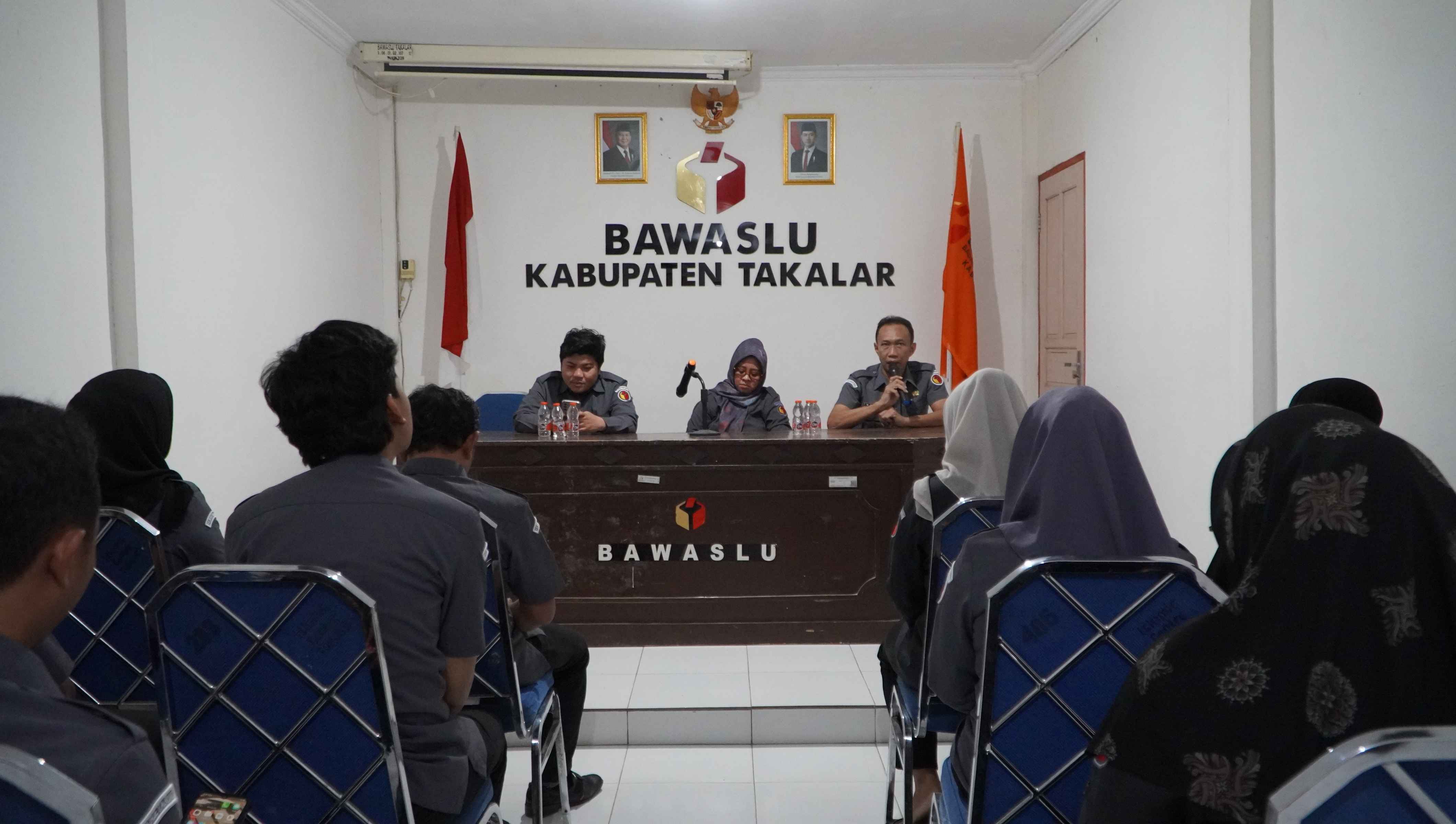 Bawaslu Takalar Evaluasi Pengawasan PDPB dan Pemutakhitan Data Parpol