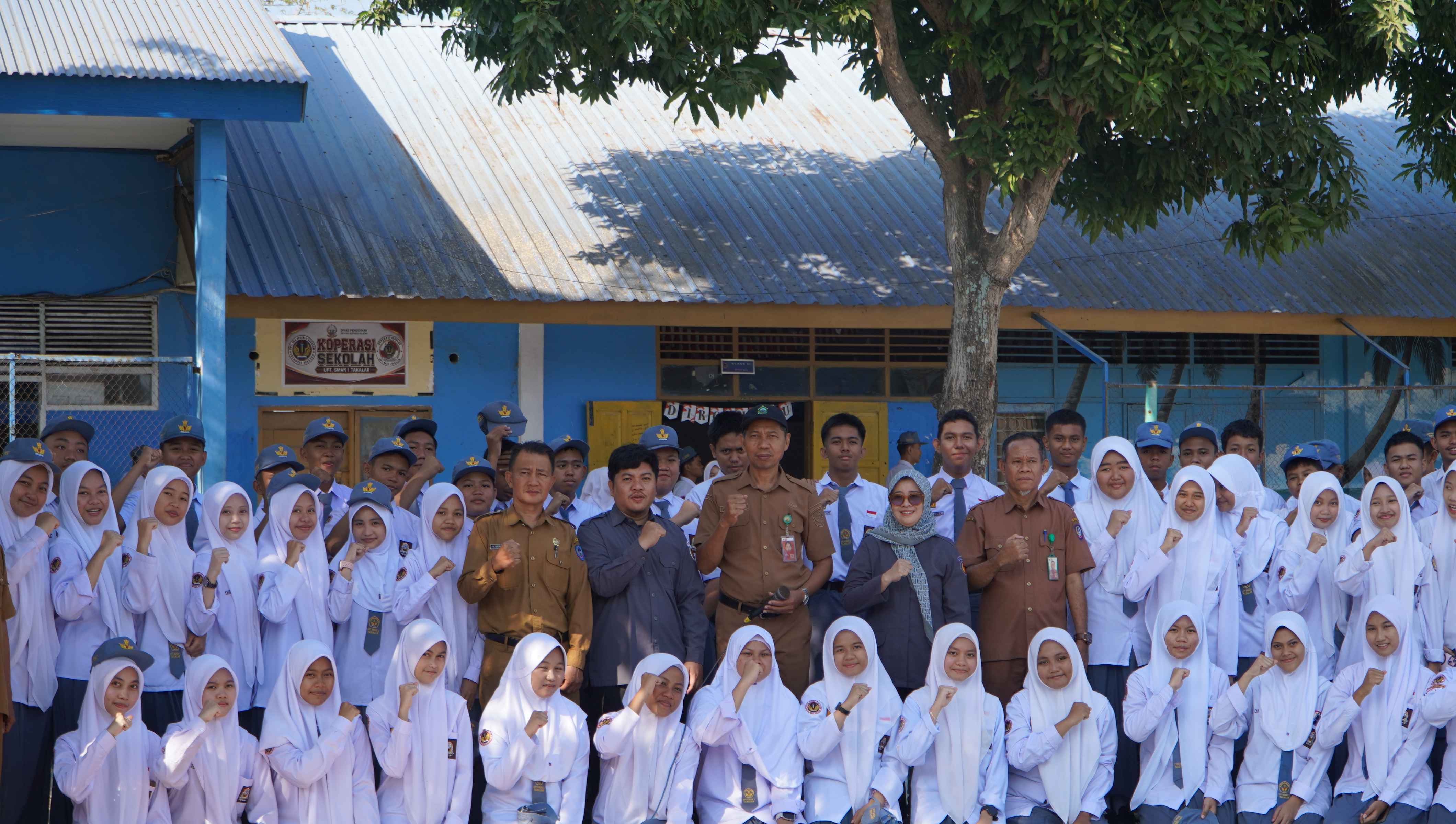 Bawaslu Takalar Sosialisasi Pemilih Cerdas Beritegritas Jelang Pilketos di SMAN 1 Takalar