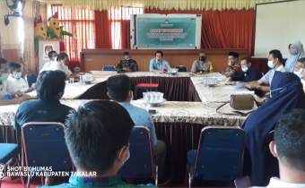 Hadiri Rapat Koordinasi Pemutakhiran dan Pemeliharaan Daftar Pemilih Berkelanjutan Bulan Maret 2021
