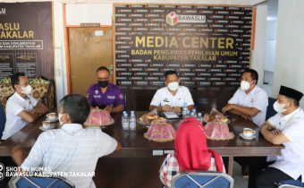 Kerjasama Kwarcab, Bawaslu Takalar Rancang Saka Adhyasta Pemilu
