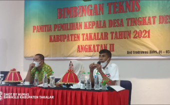 Bawaslu Takalar Tegaskan Panitia Pilkades Serentak Harus Professional
