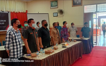 Hadiri Soft Launching Program "Desa Peduli Pemilu dan Pemilihan" KPU Secara Virtual