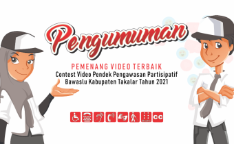 Bawaslu Takalar Umumkan Pemenang Lomba Video Pendek
