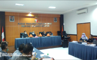 Hadiri Rapat Validasi Data Penanganan Pelanggaran Pemilihan Tahun 2020 dan Bedah Buku