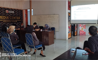 Bawaslu Takalar Rapat Penyusunan Laporan Pertanggungjawaban Tahun 2021