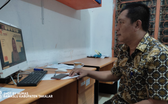 Rilis Hasil Survei Netralitas ASN, Bawaslu Takalar akan libatkan masyarakat awasi netralitas ASN   