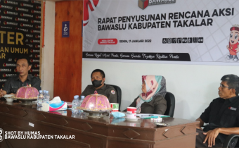 Bawaslu Takalar Rampungkan Timeline Rencana Kegiatan Tahun 2022