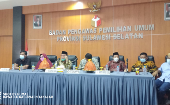 Bawaslu Takalar ikuti Sosialisasi Peningkatan Pemahaman Kode Etik kepada Penyelenggara Pemilu 