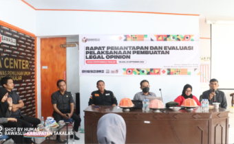 Pertajam Penalaran Hukum, Bawaslu Takalar Laksanakan Rapat Evaluasi Pembuatan Legal Opinion
