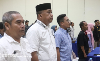 Kumpulkan Parpol yang di Verfak, Bawaslu Takalar adakan Rapat Kerja Teknis PSPP
