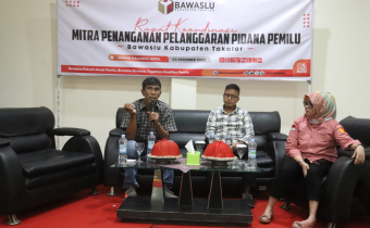 Warning Netralitas ASN, Bawaslu Takalar Gelar Rakor Mitra Penanganan Pelanggaran Pidana Pemilu
