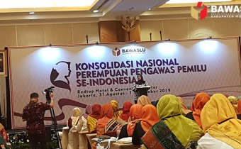 Ratusan Srikandi Pengawas Pemilu Konsolidasi, Perkuat Pemilu Ramah Perempuan