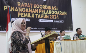 Bawaslu Kabupaten Takalar Gelar Rapat Koordinasi Penanganan Pelanggaran Pemilu 2024