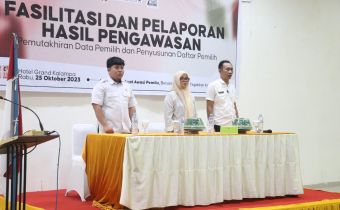 Bawaslu Takalar Gelar Rapat Fasilitasi dan Pelaporan Hasil Pengawasan Pemutakhiran Data Pemilih