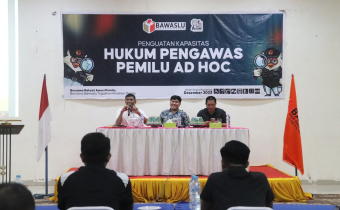 Memasuki Masa Kampanye Pemilu 2024, Bawaslu Takalar Perkuat Pemahaman Hukum Pengawas Pemilu Ad Hoc