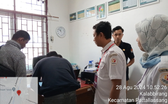 Tim fasilitasi Pengawasan Pencalonan Bawaslu Takalar Awasi KPU