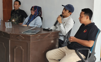 Rapat Koordinasi Persiapan Pengawasan DPT, di Media Center Bawaslu Takalar