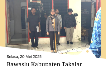 Ketua Bawaslu Takalar Sebagai Pembina Upacara Hari Kebangkitan Nasional ke 117 Tahun