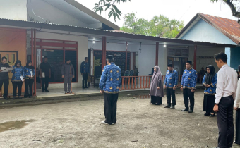 Upacara Peringatan Hari Lahir Pancasila tahun 2025 di Kantor Bawaslu Takalar