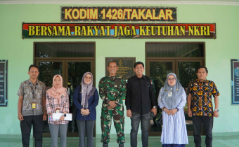 Bawaslu Takalar Awasi PDPB Koordinasi KPU Takalar dengan Kodim 1426 dan Polres Takalar