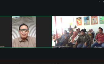 Adnan Jamal Jadi Pembicara Pada Bimtek Legal Opinion Bawaslu Takalar secara Daring