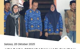 Ketua Bawaslu Takalar sebagai Pembina Upacara Peringatan Hari Sumpah Pemuda