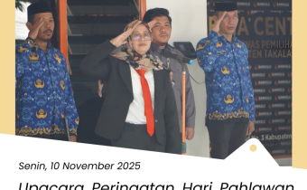 Jaga Amanah Pahlawan, Ketua Bawaslu Takalar serukan Jaga Integritas Lembaga 